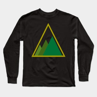 nested triangles Long Sleeve T-Shirt